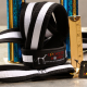 Black w/White Stripe Karate Belt Leash