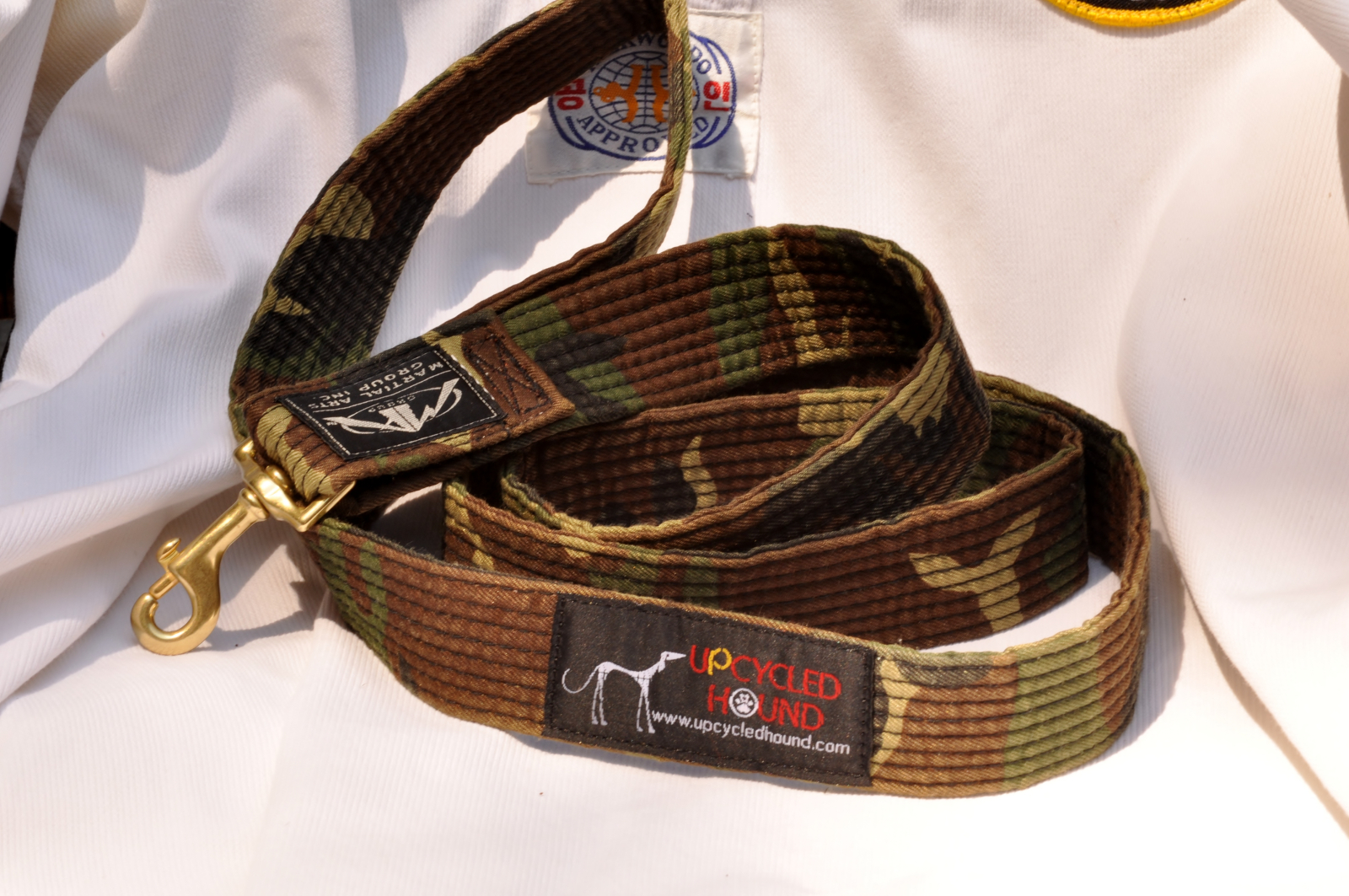 Camo clearance belt karate